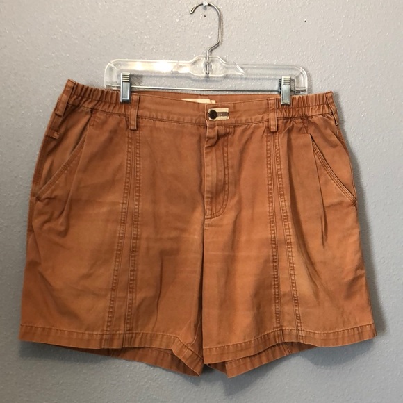 Y2K The Territory Ahead shorts Women's XL denim terracotta orange utility pants - Picture 1 of 10